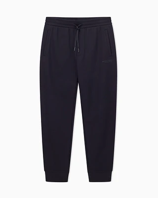 Armani Exchange - Tone Logo Jogger Pants, Man, Navy_blue, Size: