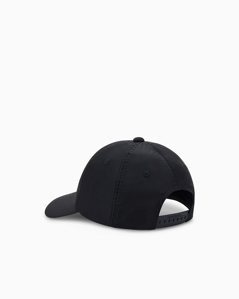 Armani Exchange - Icon Project Visor Hat, Man, Navy Blue, Size: TU