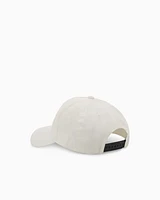 Armani Exchange - Visor cap with logo, Man, White, Size: TU