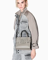 Armani Exchange - Medium tote bag with double handles and shoulder strap, Woman, Brown, Size: TU
