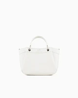 Armani Exchange - Small handbag with degradè shoulder strap, Woman, White, Size: TU