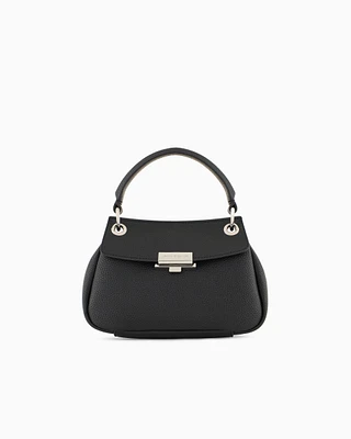 Armani Exchange - Handbag with metal details, Woman, Black, Size: TU