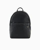 Armani Exchange - Backpack with external pocket with small hook, Man, Black, Size: TU