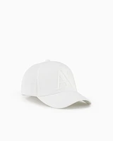 Armani Exchange - Visor cap with logo, Man, White, Size: TU
