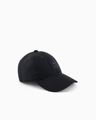 Armani Exchange - Cap with visor and logo, Man, Navy_blue, Size: TU
