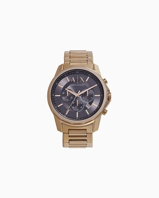 Armani Exchange - Steel Strap Watches, Man, Multicoloured, Size: TU