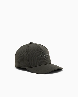 Armani Exchange - Cap with visor and logo, Man, Green, Size: