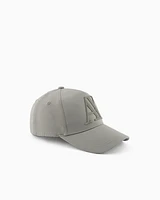 Armani Exchange - Visor cap with logo, Man, Grey, Size: TU
