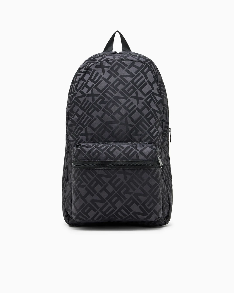Armani Exchange - Backpacks, Man, Black, Size: TU