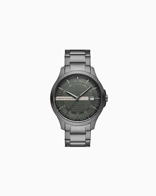 Armani Exchange -  Three-Hand Date Stainless Steel Watch, Man, Multicoloured, Size: TU