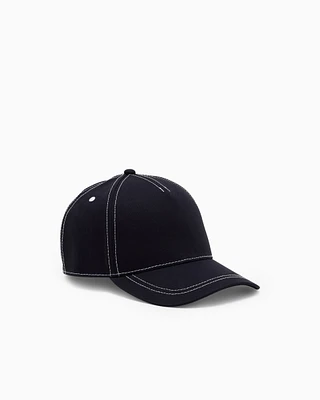 Armani Exchange - Hat with side logo, Man, Navy Blue, Size: TU