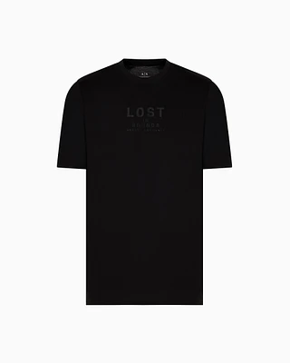 Armani Exchange - Lost sound slim fit t-shirt, Man, Black, Size:
