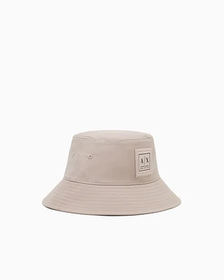 Armani Exchange -  Bucket hat with logo, Man, Beige, Size: