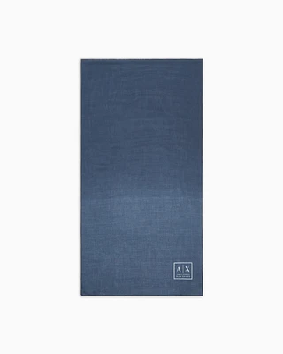 Armani Exchange - Scarves, Woman, Blue, Size: TU