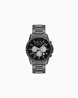 Armani Exchange -  Chronograph Stainless Steel Watch, Man, Multicoloured, Size: TU