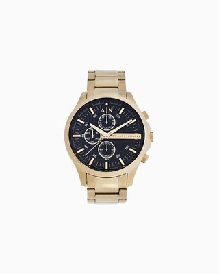 Armani Exchange - Three-hand watch with steel strap, Man, Multicoloured, Size: TU