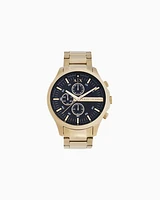 Armani Exchange - Three-hand watch with steel strap, Man, Multicoloured, Size: TU