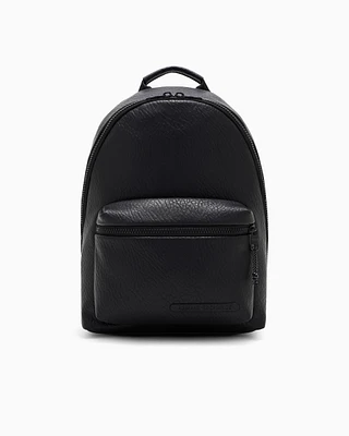 Armani Exchange - Backpack in garnet effect material, Man, Black, Size: TU