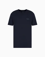 Armani Exchange - Regular fit basic t-shirt, Man, Navy Blue, Size: