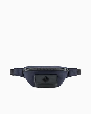 Armani Exchange - Bum bag with small external pocket, Man, Green, Size: TU