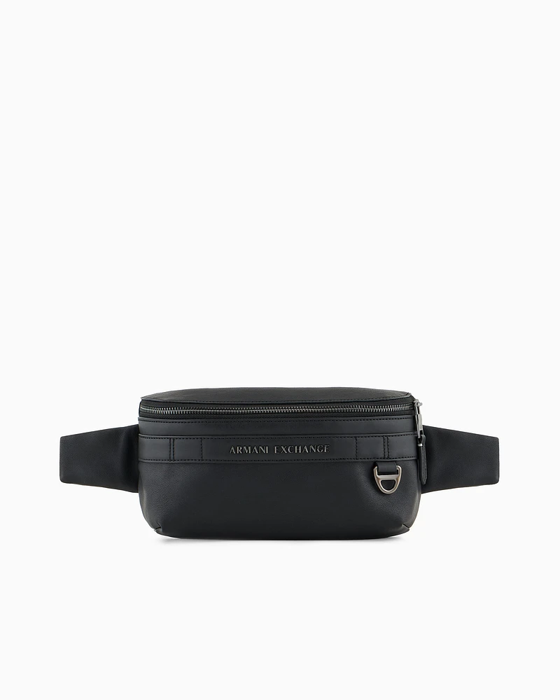 Armani Exchange - Rectangular pouch with hook, Man, Black, Size: TU