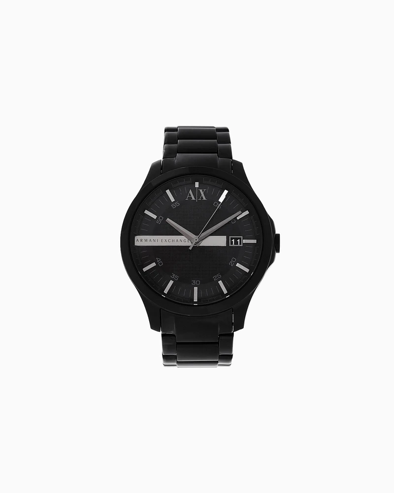 Armani Exchange - Three-hand watch with steel strap, Man, Multicoloured, Size: TU