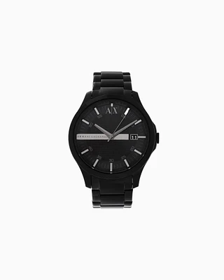Armani Exchange - Three-hand watch with steel strap, Man, Multicoloured, Size: TU
