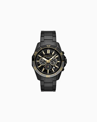 Armani Exchange -  Multifunction Gunmetal Stainless Steel Watch, Man, Multicoloured, Size: TU