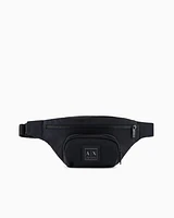 Armani Exchange - Waist bag with external pocket, Man, Navy Blue, Size: TU