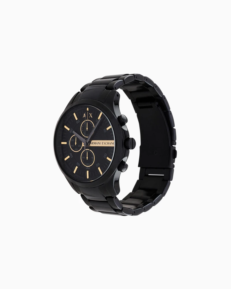 Armani Exchange - Three-hand watch with steel strap, Man, Multicoloured, Size: TU