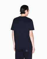 Armani Exchange - Regular fit basic t-shirt, Man, Navy Blue, Size: