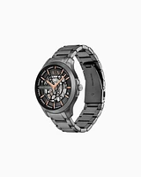Armani Exchange -  Chronograph Black Stainless Steel Watch, Man, Multicoloured, Size: TU