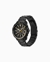 Armani Exchange -  Multifunction Gunmetal Stainless Steel Watch, Man, Multicoloured, Size: TU