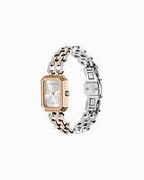 Armani Exchange -  Two-Hand Two-Tone Stainless Steel Watch, Woman, Multicoloured, Size: TU