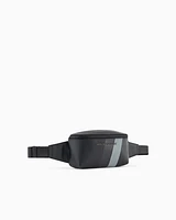 Armani Exchange - Monogram and Stripes Bum Bag, Man, Black, Size: TU