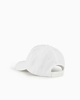 Armani Exchange - Visor cap with logo, Man, White, Size: TU