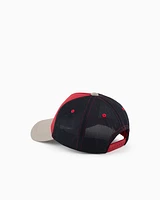 Armani Exchange - Two-tone visor hat, Man, Red, Size: TU