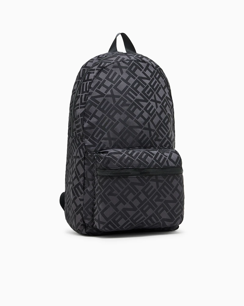 Armani Exchange - Backpacks, Man, Black, Size: TU