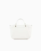 Armani Exchange - Small handbag with degradè shoulder strap, Woman, White, Size: TU
