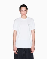 Armani Exchange - Regular fit T-shirt with logo and patch on the chest, Man, White, Size: