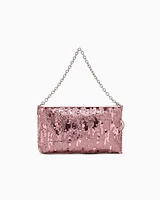 Armani Exchange - Clutch with rhinestones, Woman, Pink, Size: TU