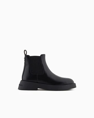 Armani Exchange - Chelsea Boots, Woman, Black, Size: