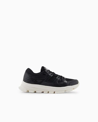 Armani Exchange - Sneakers, Man, Black, Size: