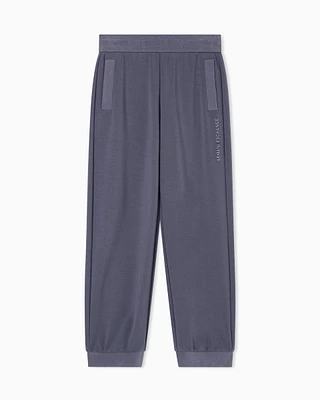 Armani Exchange - Logo Joggers, Woman, Grey, Size:
