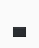 Armani Exchange - Card holder in garnet material, Man, Black, Size: TU