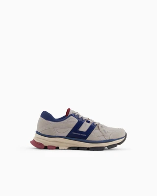 Armani Exchange - Sneakers, Man, White, Size: