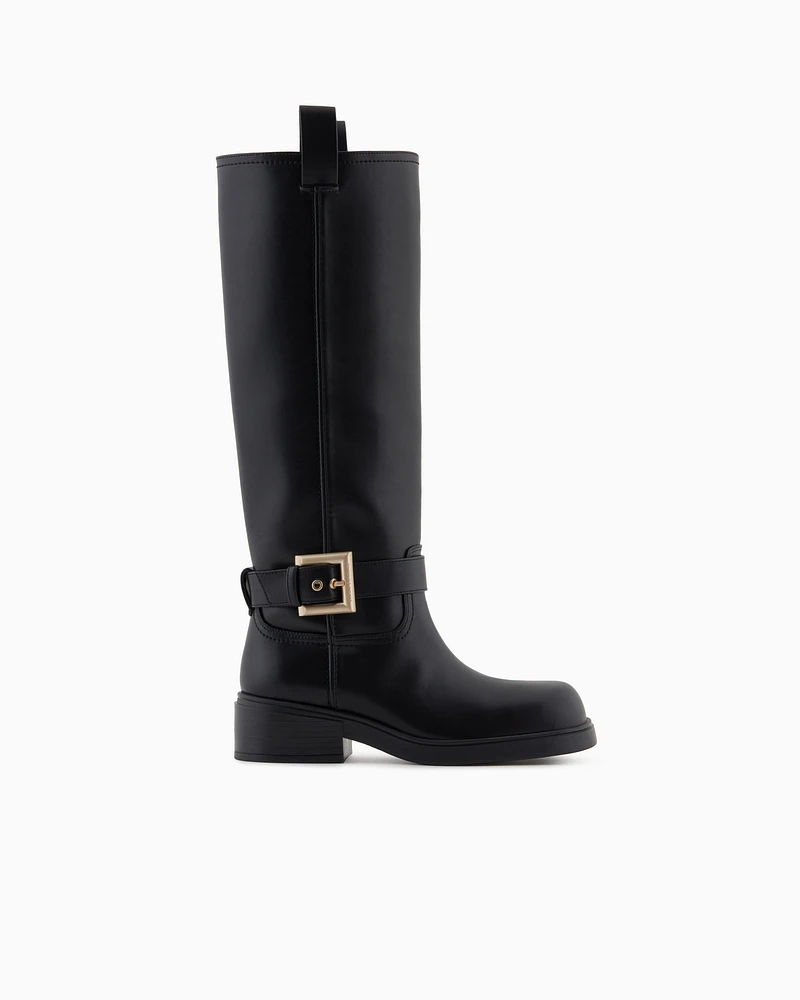 Armani Exchange - Boots, Woman, Black, Size: