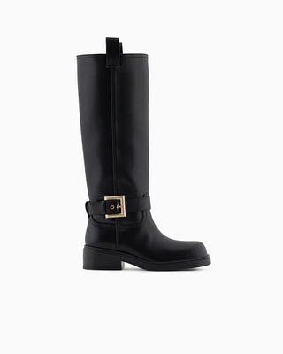 Armani Exchange - Boots, Woman, Black, Size: