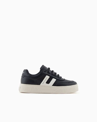 Armani Exchange - Sneakers, Man, White, Size: 8