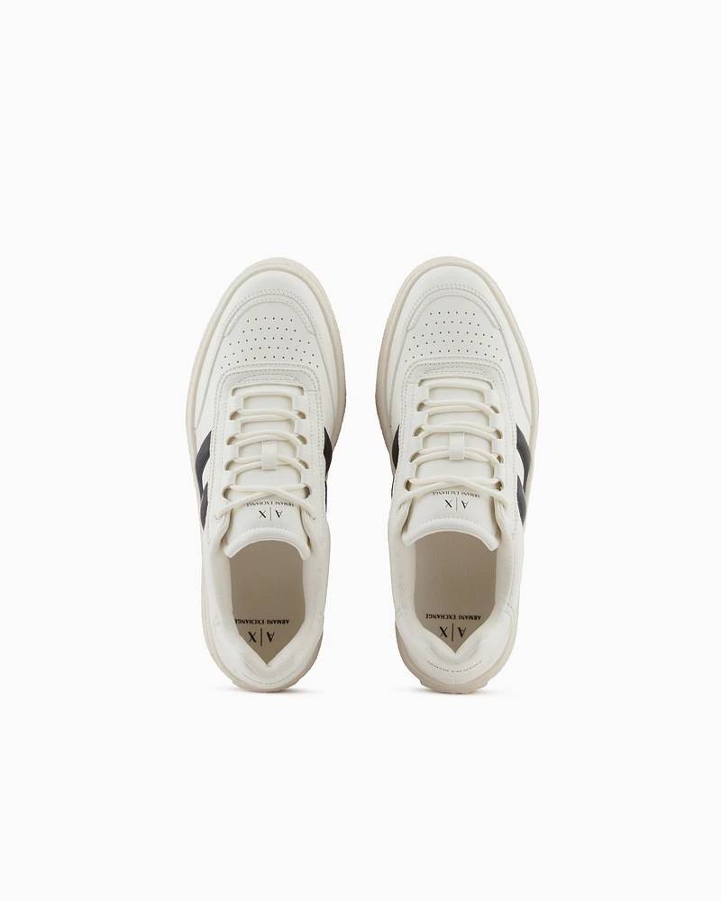 Armani Exchange - Sneakers, Man, Two_tone, Size: 8